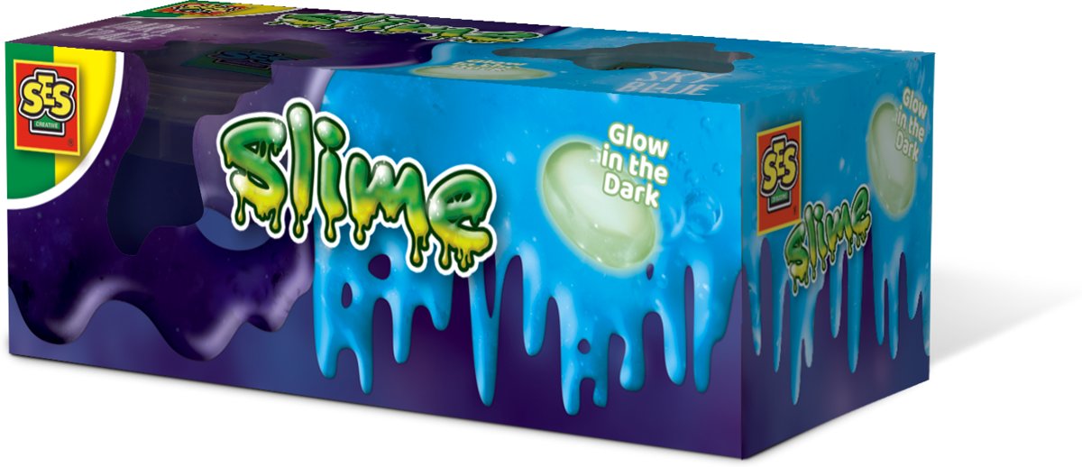SES Slime - Moonstone Glow in the Dark 2x120gr