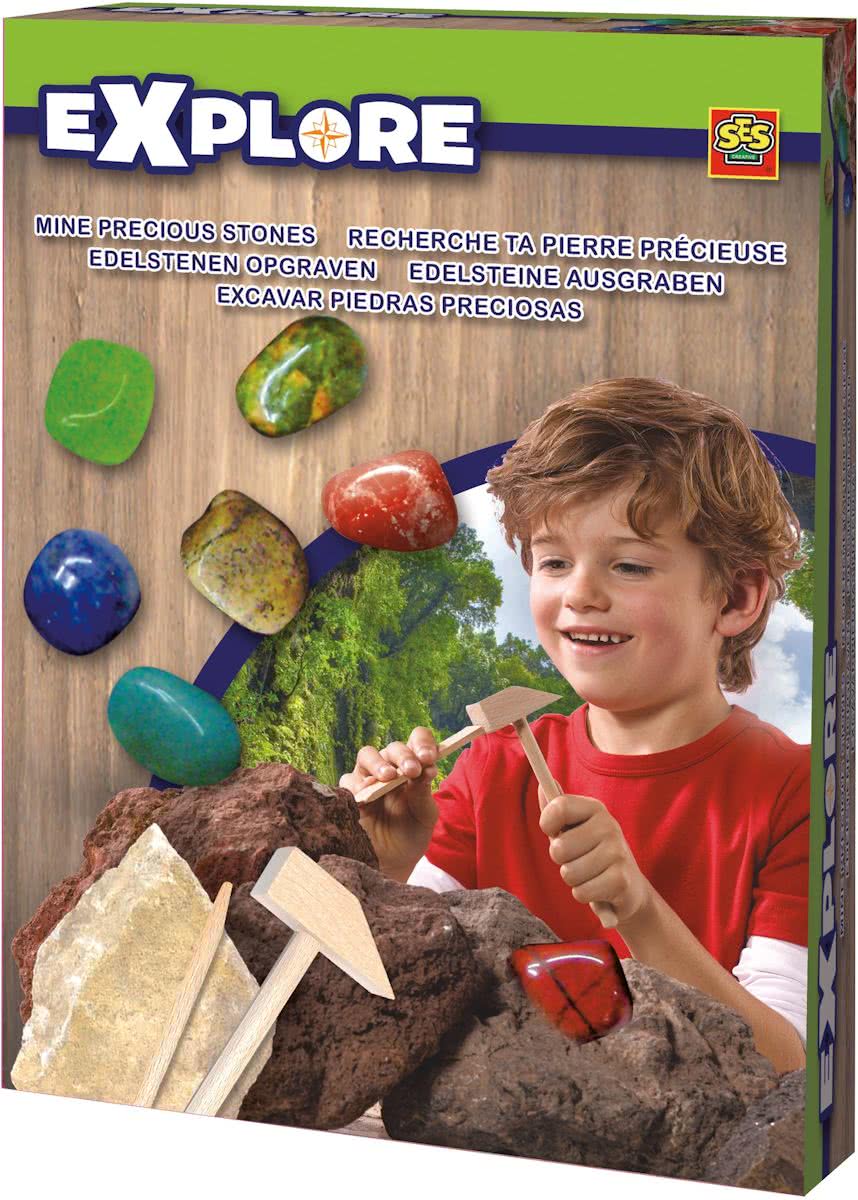 Opgravingsset   edelstenen