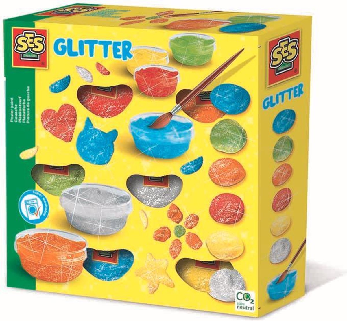 Plakkaatverf glitter