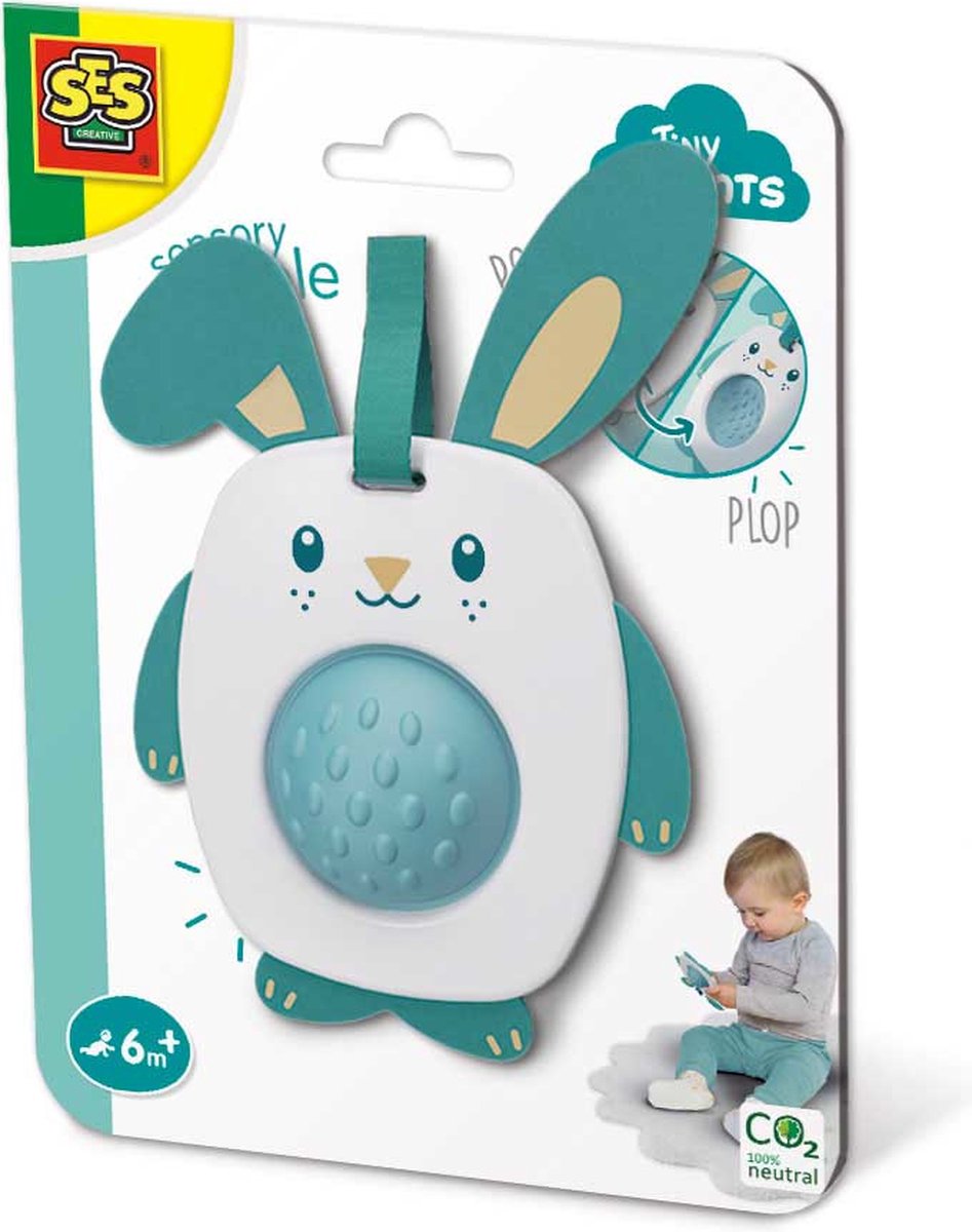   - Grijpspeelgoed dimple - Konijn - Tiny talents