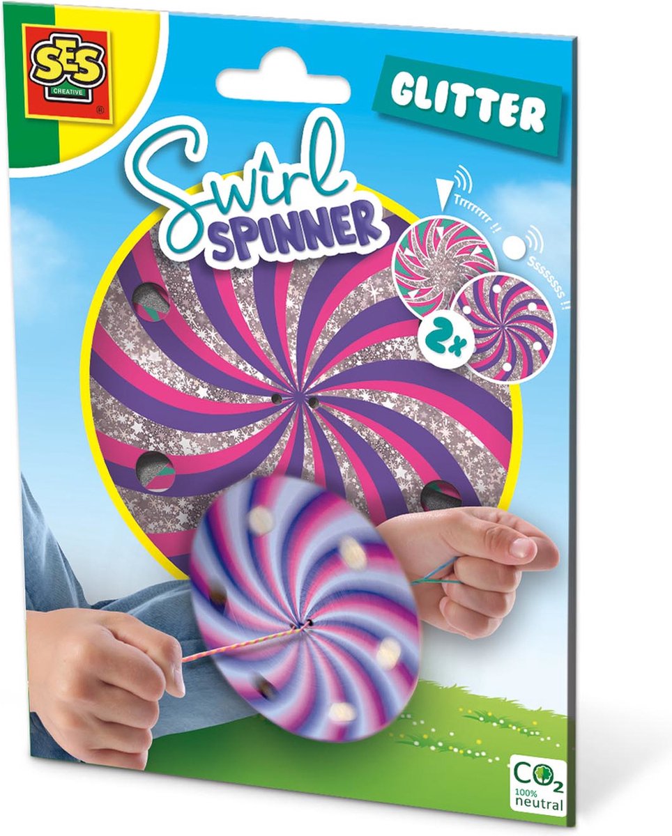   - Swirl spinner - Glitter