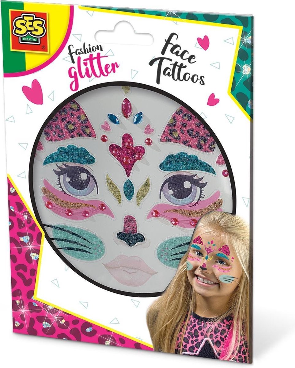   Creative Fashion glitter gezicht tattoos (- Kat)