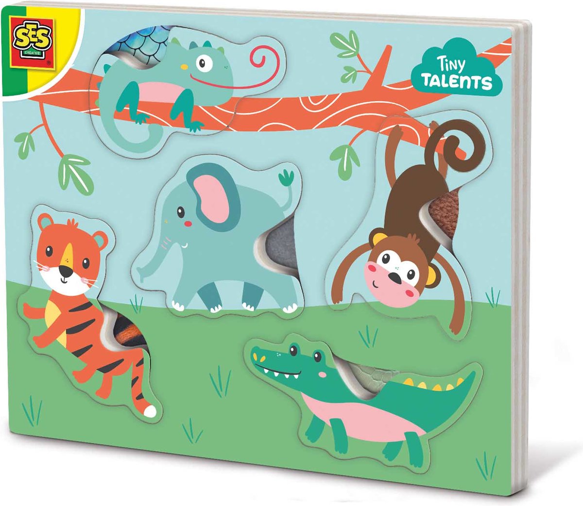   Creative Tiny Talents Voelpuzzel dieren