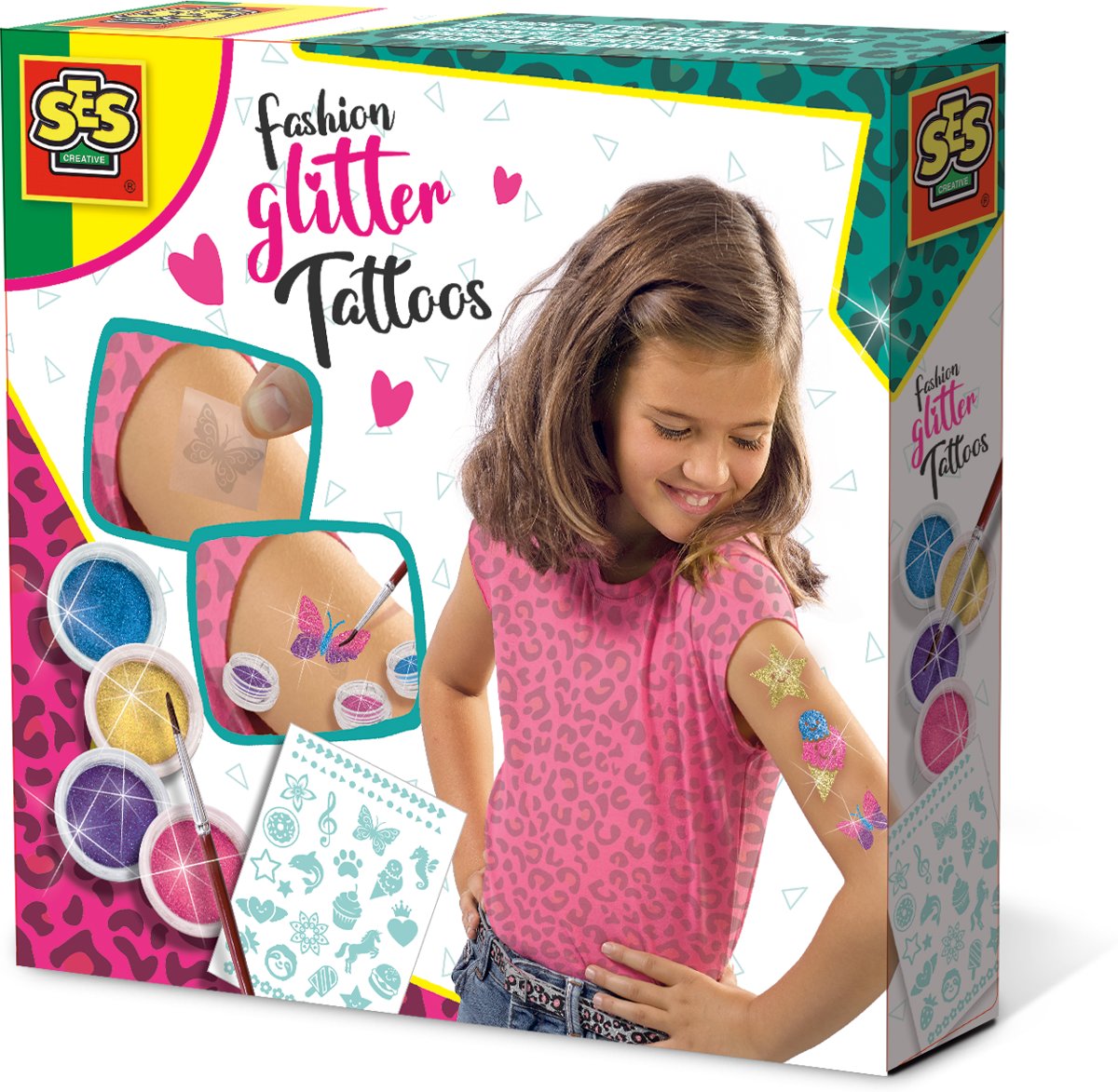   Fashion glitter tattoos