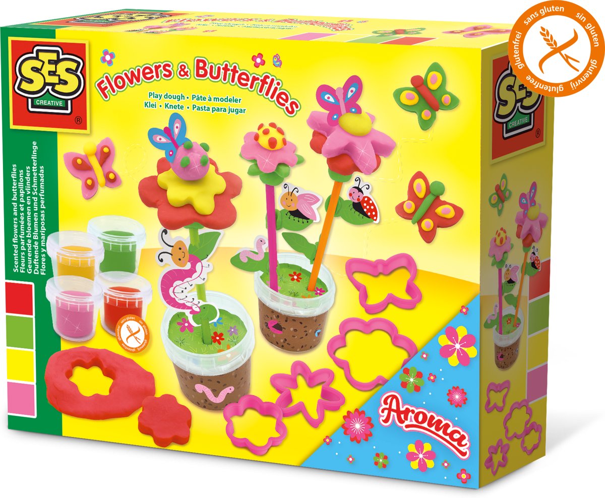 SES Klei - Geurende bloemen en vlinders