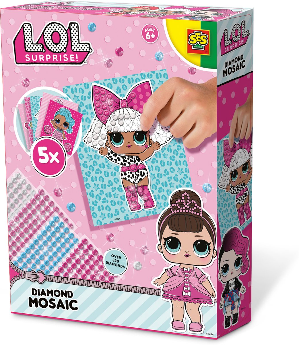   L.O.L Diamant mozaiek