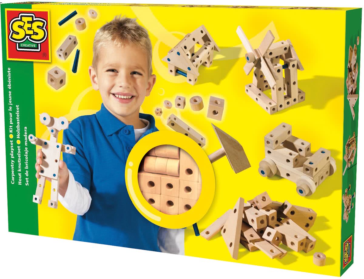 Ses Hout Knutselset
