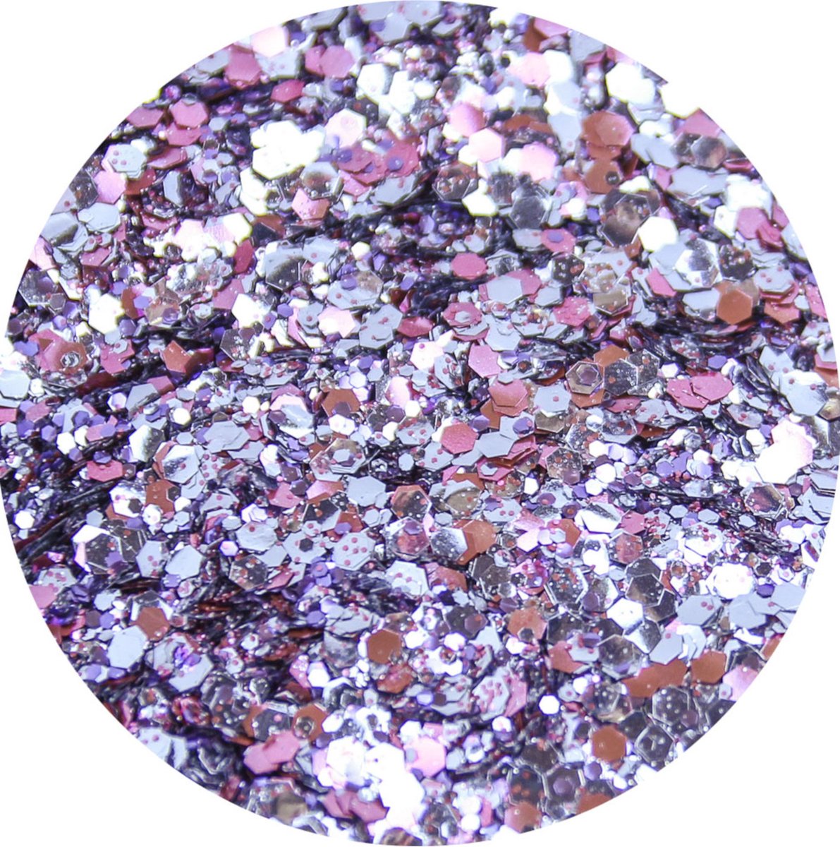 SI SI LA PAILLETTE - Roze biologisch afbreekbare glitter 5 AM - Si si la paillette