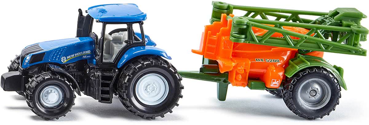 SIKU 1668 Tractor met Veldspuit