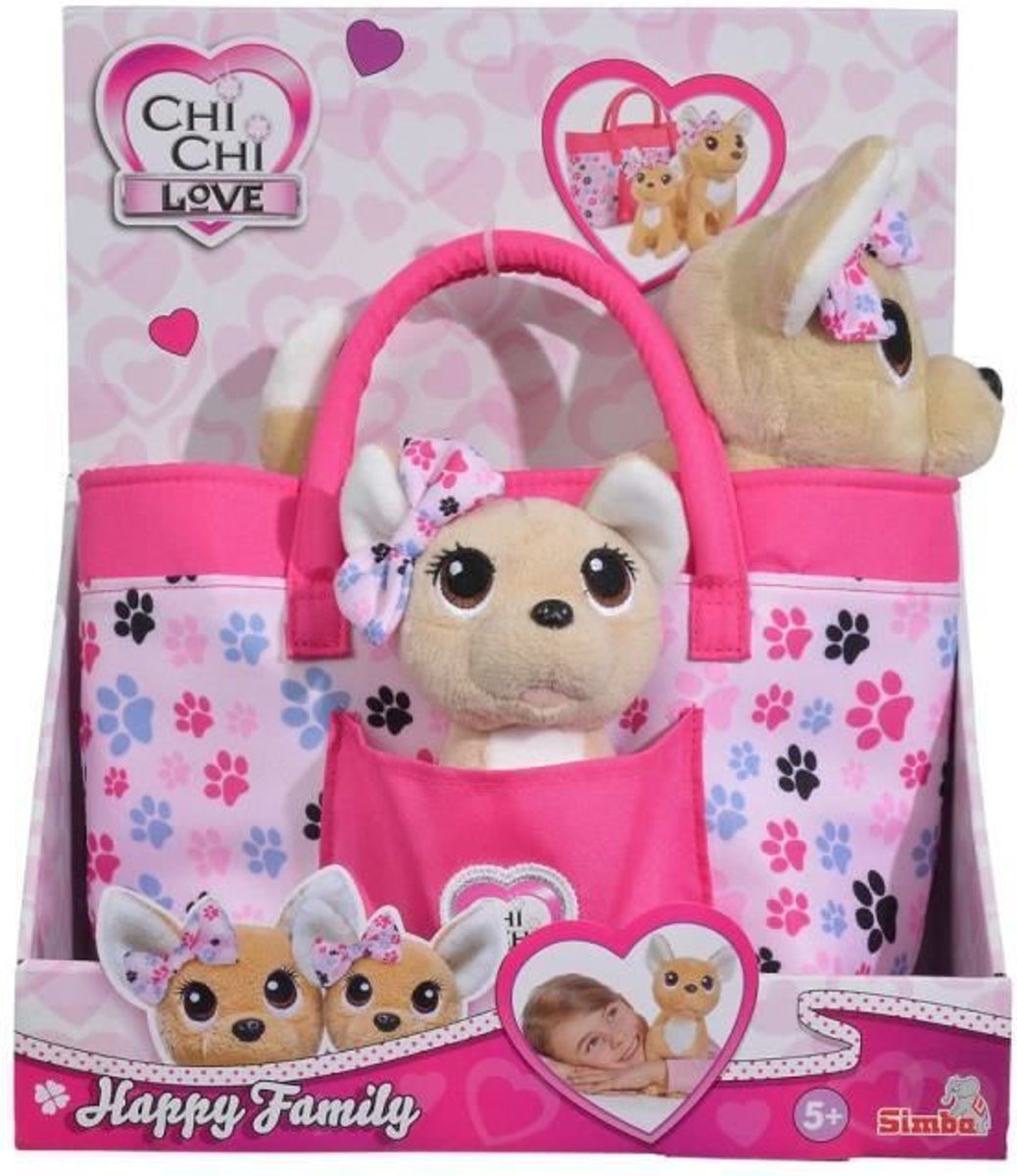 SMOBY Chichi Love Happy Family - 2 Peluches