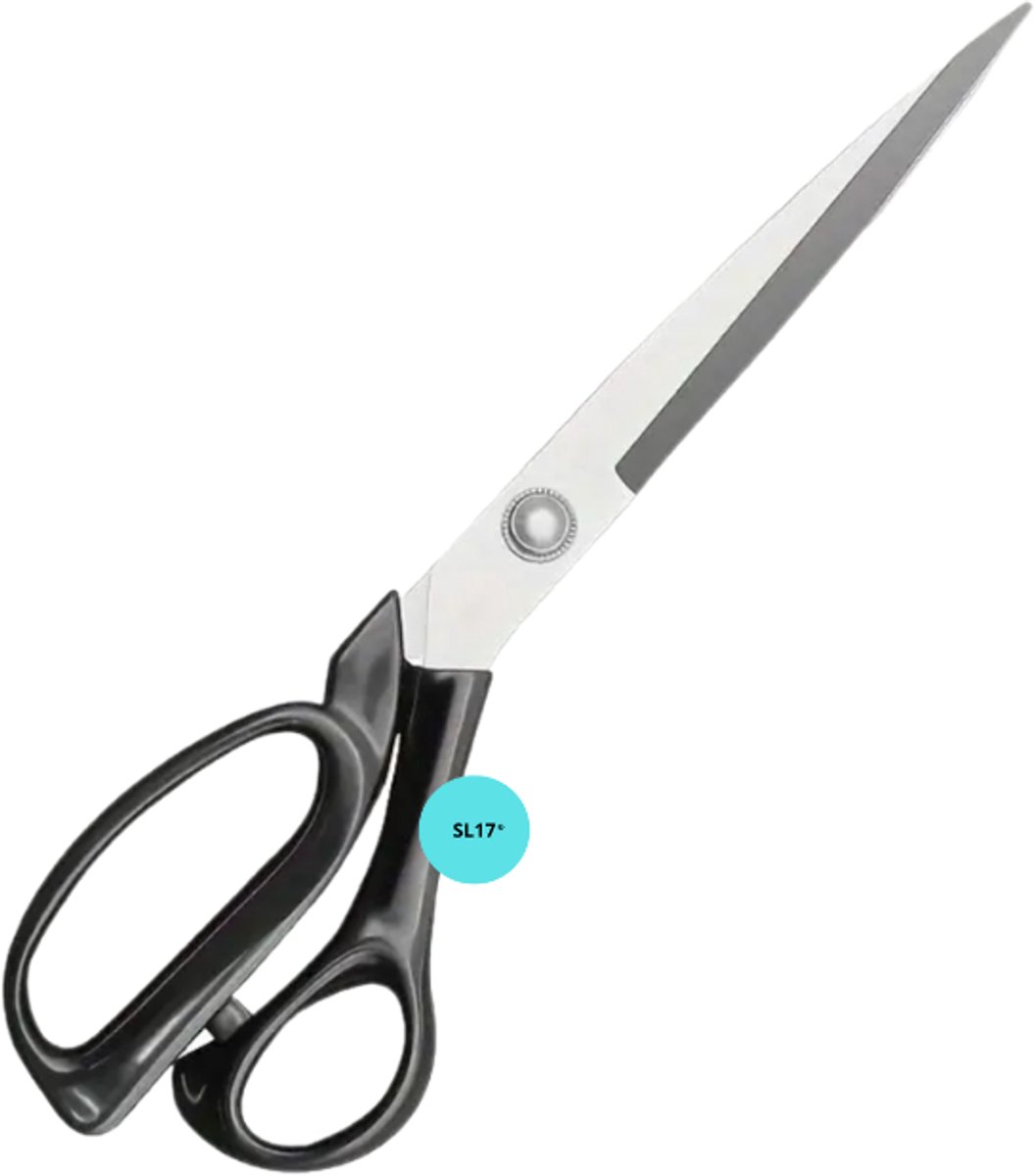 SL17 - Stofschaar voor Rechtshandigen – Hoogwaardig Metaal - Zeer Scherp & Veilig in Gebruik - 23 cm
