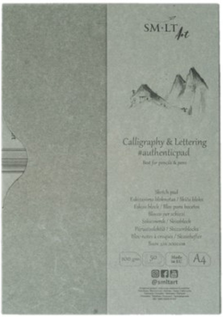   Handletteren & Kalligrafie papier in map