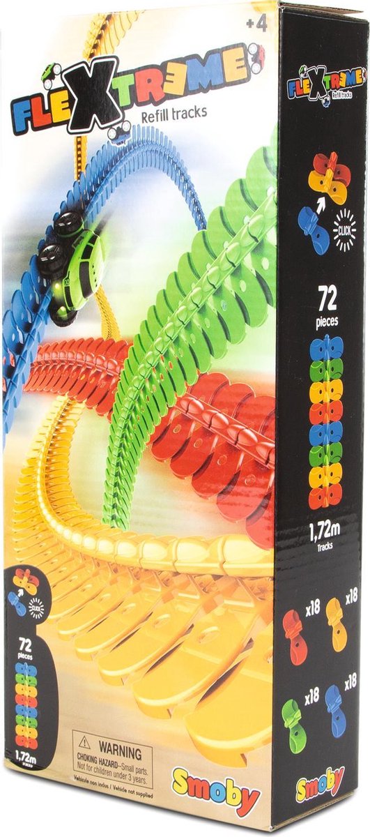 FleXtreme - Uitbreiding - Flexibel circuit - 1.72 meter - 72 stuks - vanaf 4 jaar -  