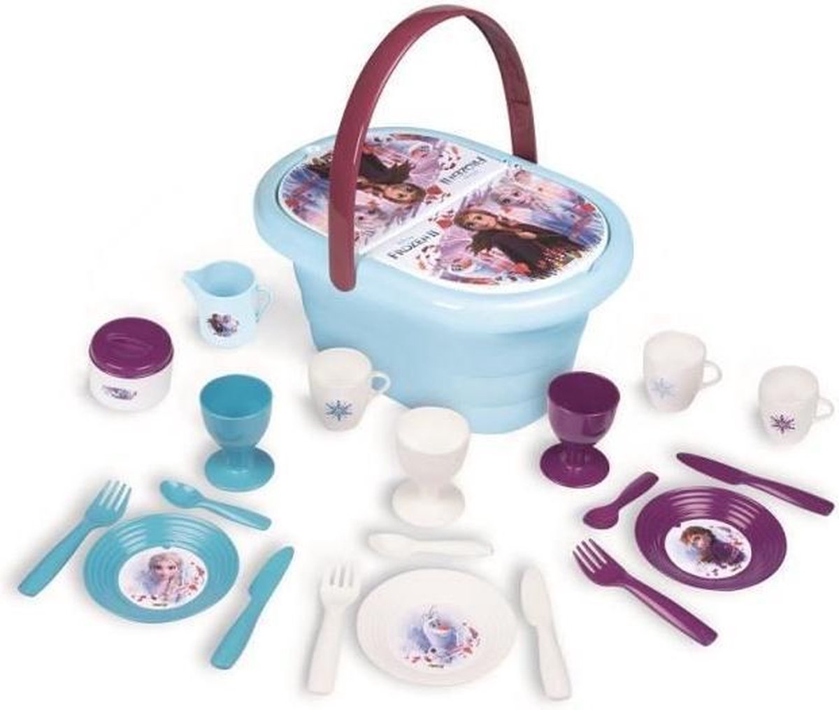   Frozen 2 picknickmand 21 accessoires