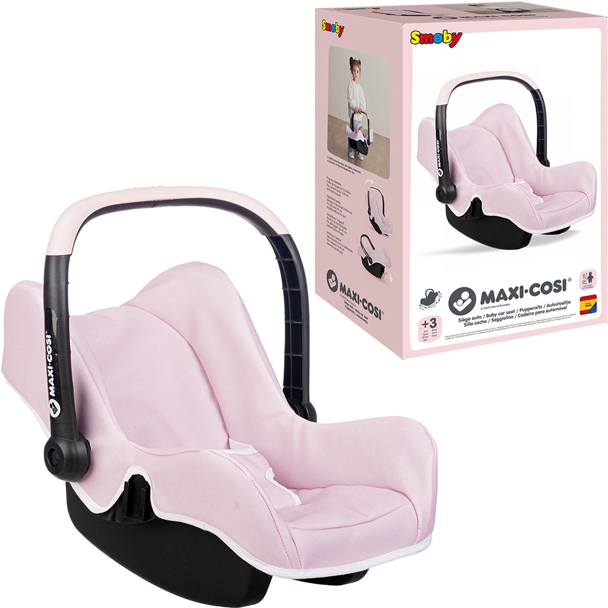 Smoby - Maxi cosi zitje pop tot 42cm