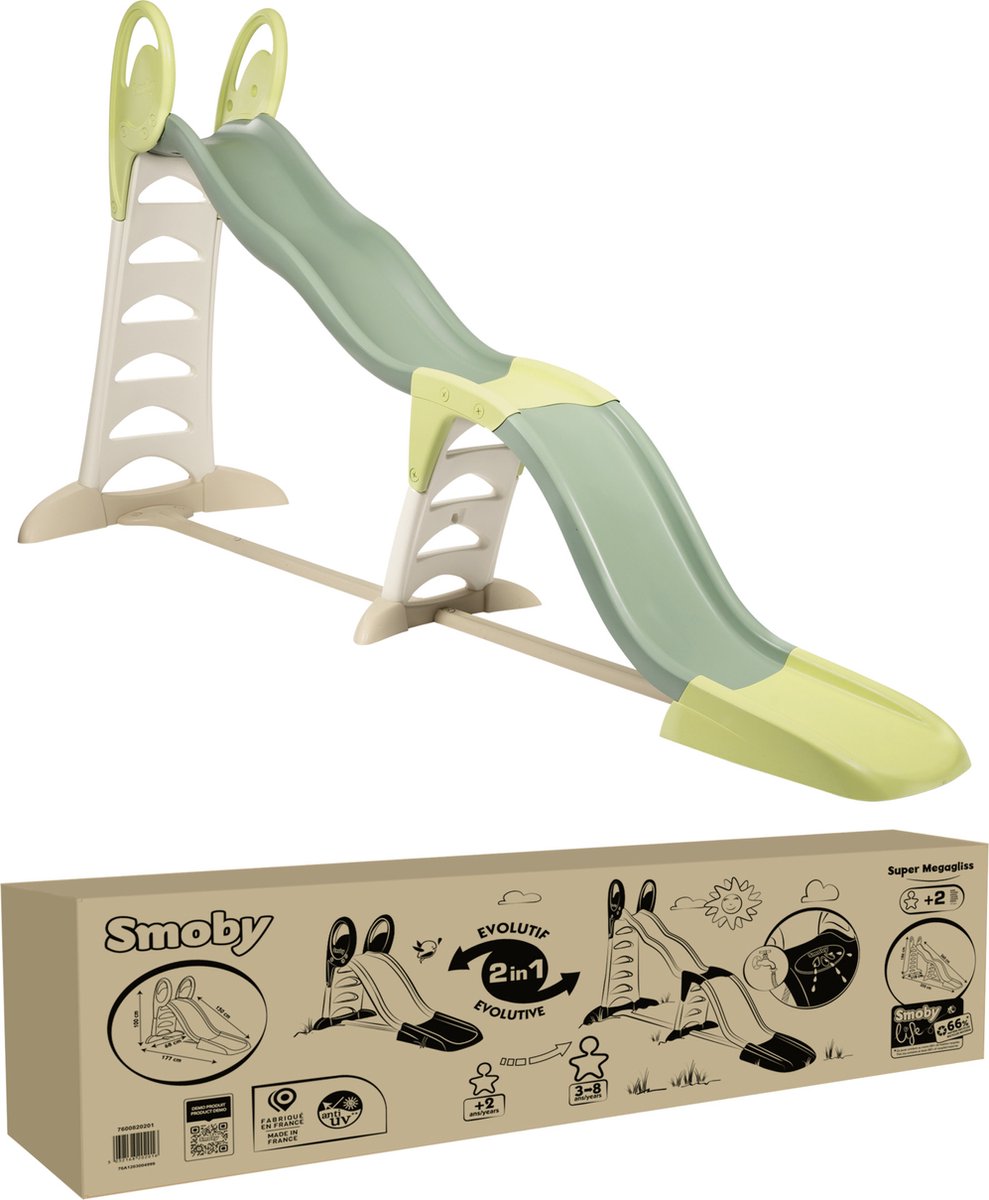 Smoby - Smoby Life -   super Megagliss - Peuter - voor buiten - met wateraansluiting - vanaf 2 jaar