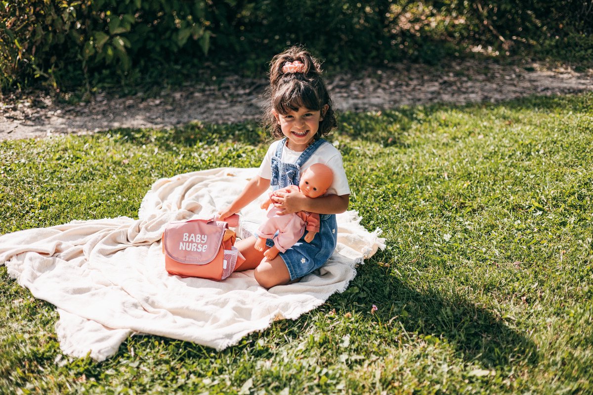 Smoby Baby nurse - poppenverzorginsproduct - luiertas met accessoires inbegrepen