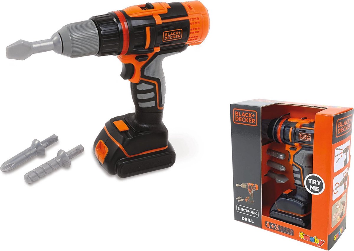 Smoby Black & Decker Speelgoedgereedschapsset
