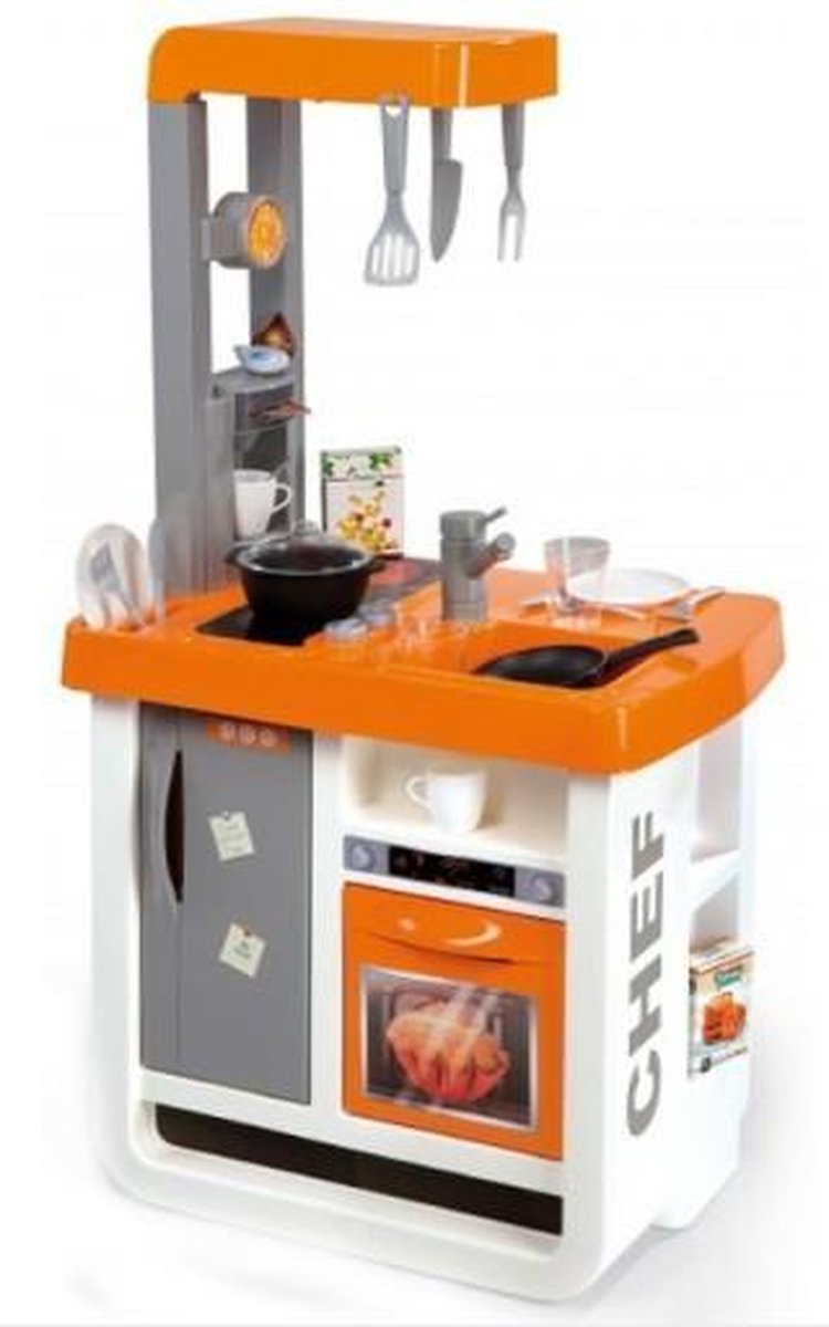 Smoby Cuisine Bon Appétit Super Chef - Sinaasappel Keuken - Speelkeuken