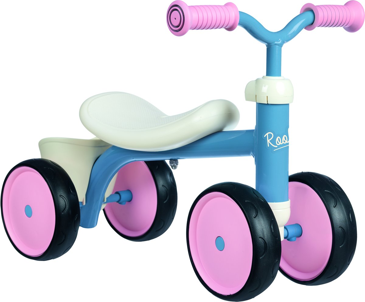 Smoby Rookie Ride Roze - loopfiets