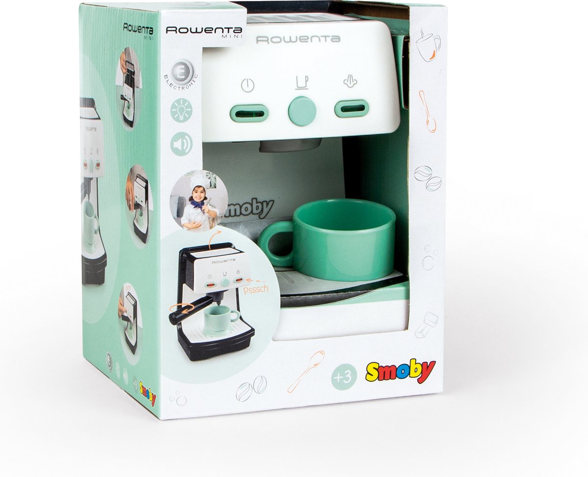 Smoby Rowenta Espresso - Speelgoedkoffiezetapparaat