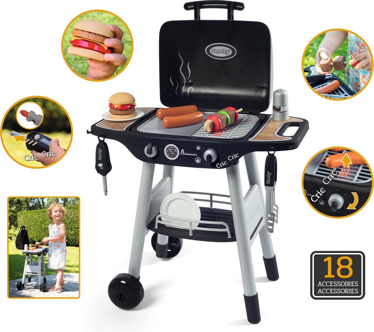 Smoby Speelgoedbarbecue Grill