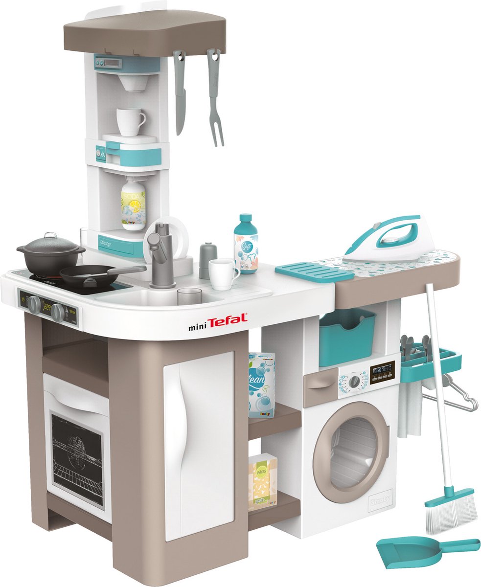 Smoby Tefal Keuken en Wasmachine -  