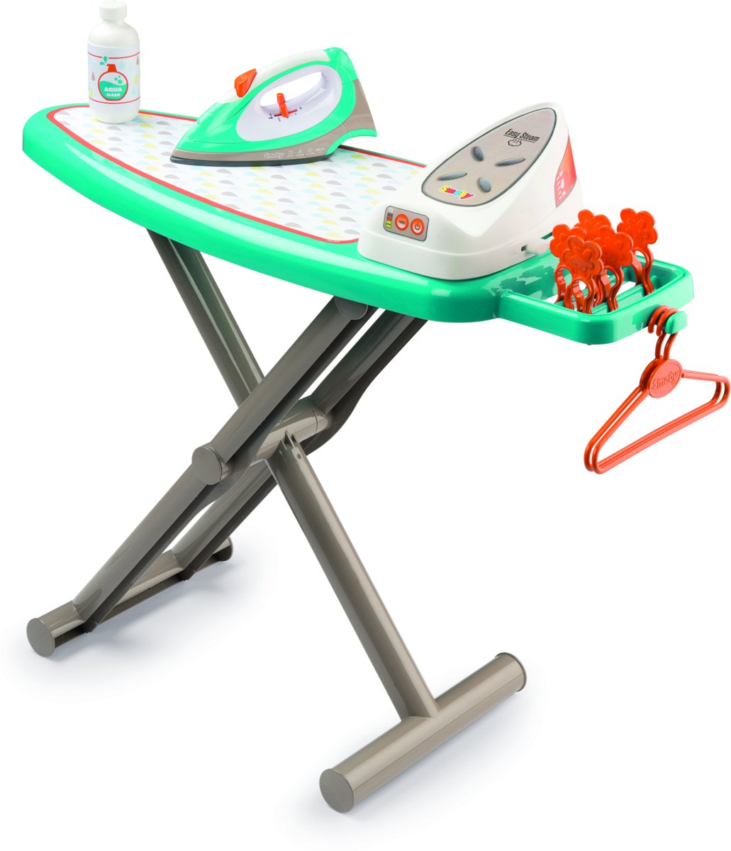 Smoby strijktafel + stoomstrijkijzer B/O