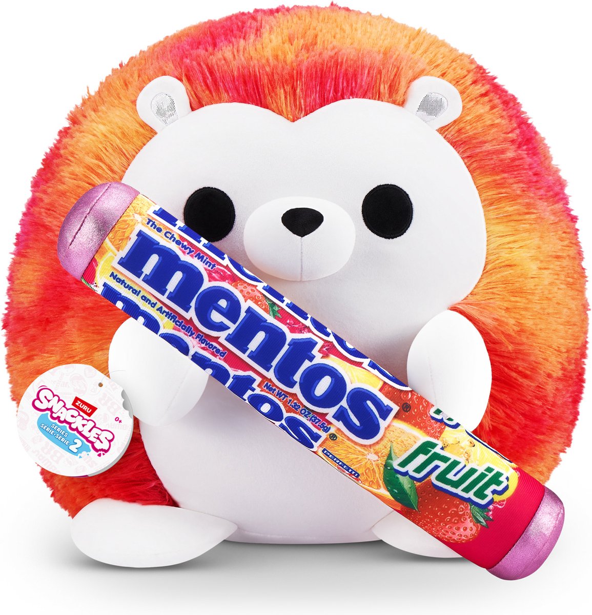 Snackles Series 2 - Egel Heidi met Mentos - 38 cm van ZURU