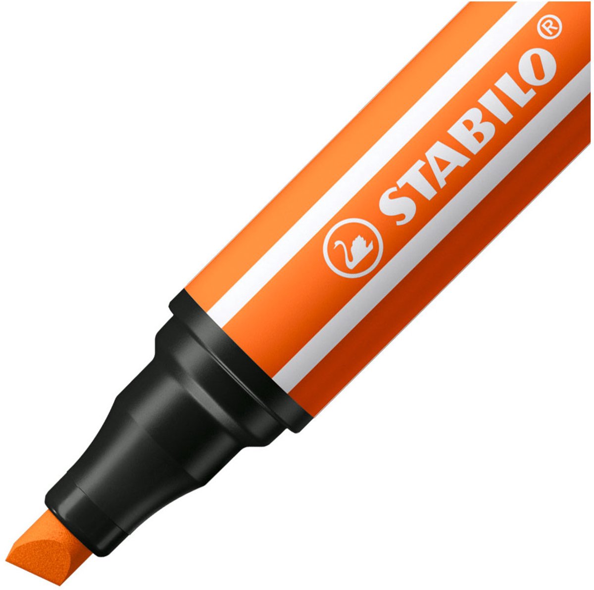 STABILO Pen 68 MAX - Viltstift Met Dikke Beitelpunt - Bleek Vermiljoen