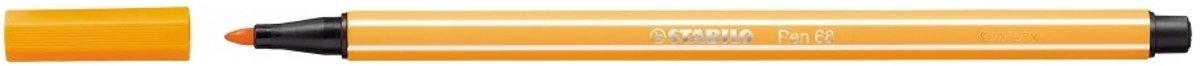 STABILO Pen 68 Viltstift Neon Oranje - per stuk