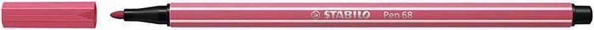 Viltstift stabilo pen 68/49 aardbeien rood