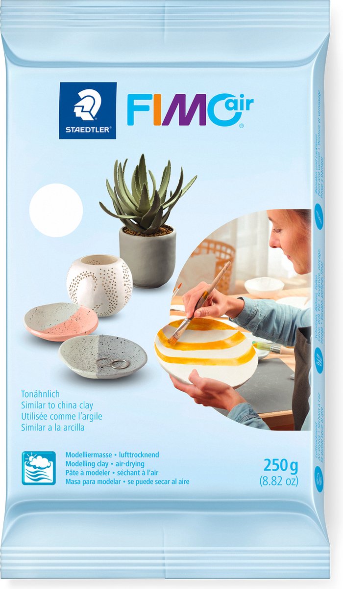 FIMO air boetseerklei 250 g wit