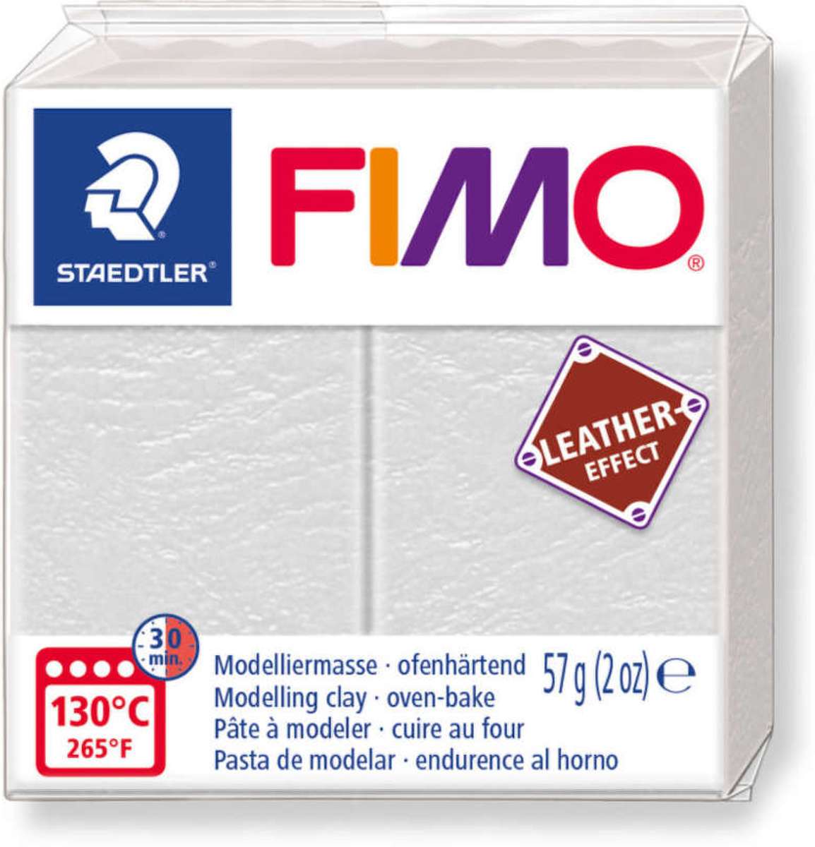 Fimo Leathereffect Boetseerklei Ivoor 8010-029