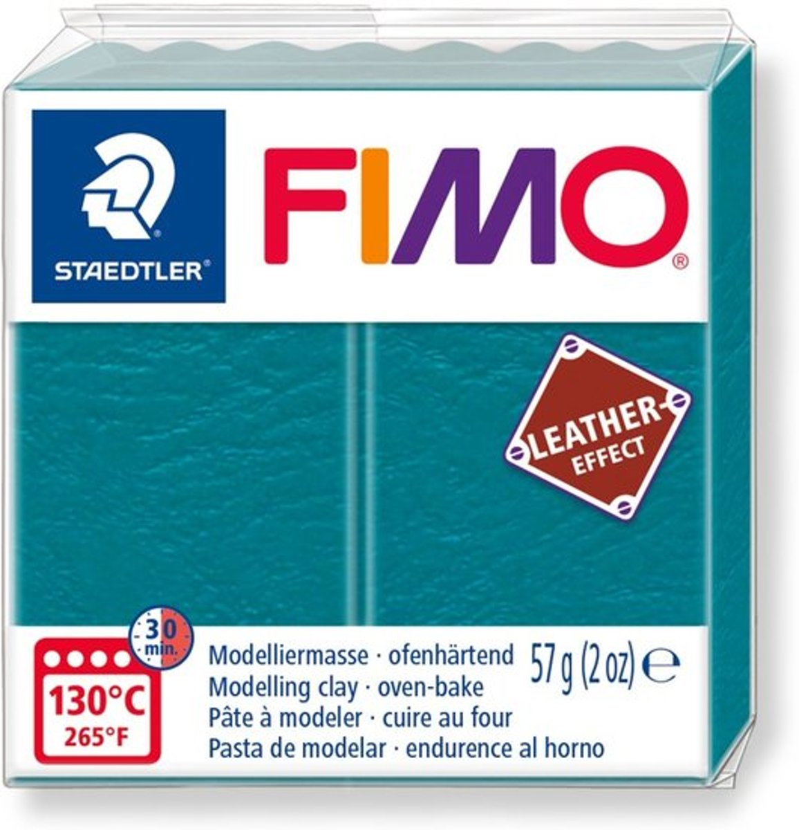 Fimo Leathereffect Boetseerklei Lagoen 8010-369