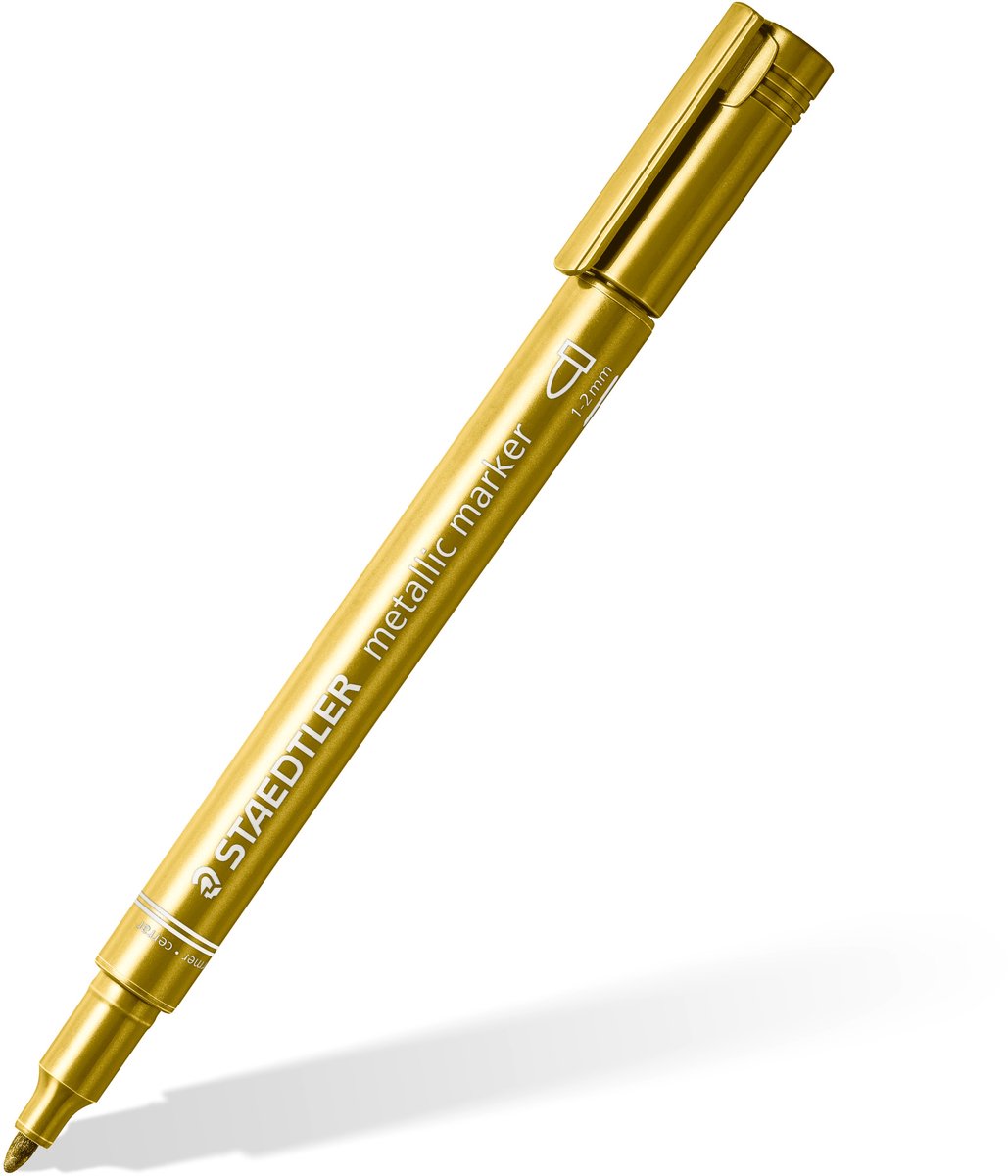 STAEDTLER metallic pen - lijnbreedte 1-2 mm - goud