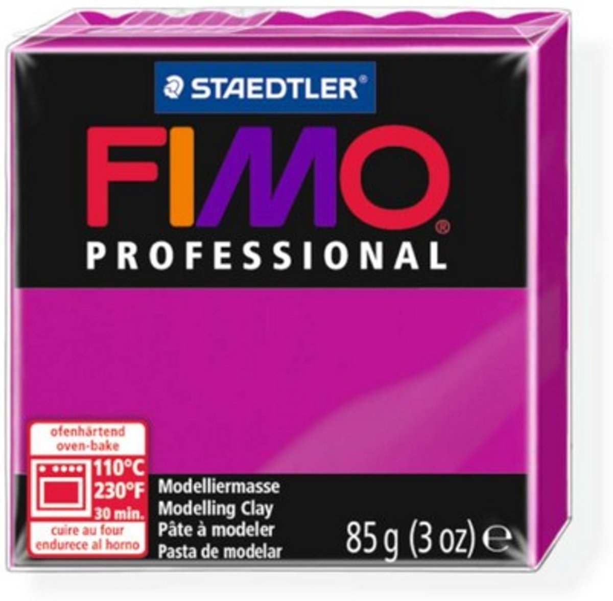 Staedtler FIMO 8004-210 Boetseerklei 85g Magenta 1stuk(s) materiaal voor pottenbakken en boetseren