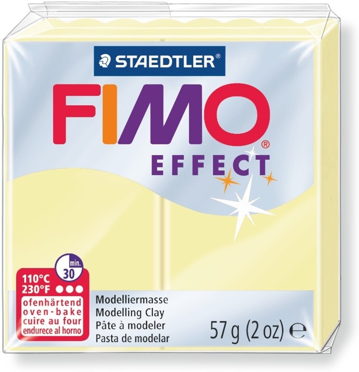 Staedtler FIMO 8020 Boetseerklei 57g Vanilla colour 1stuk(s)