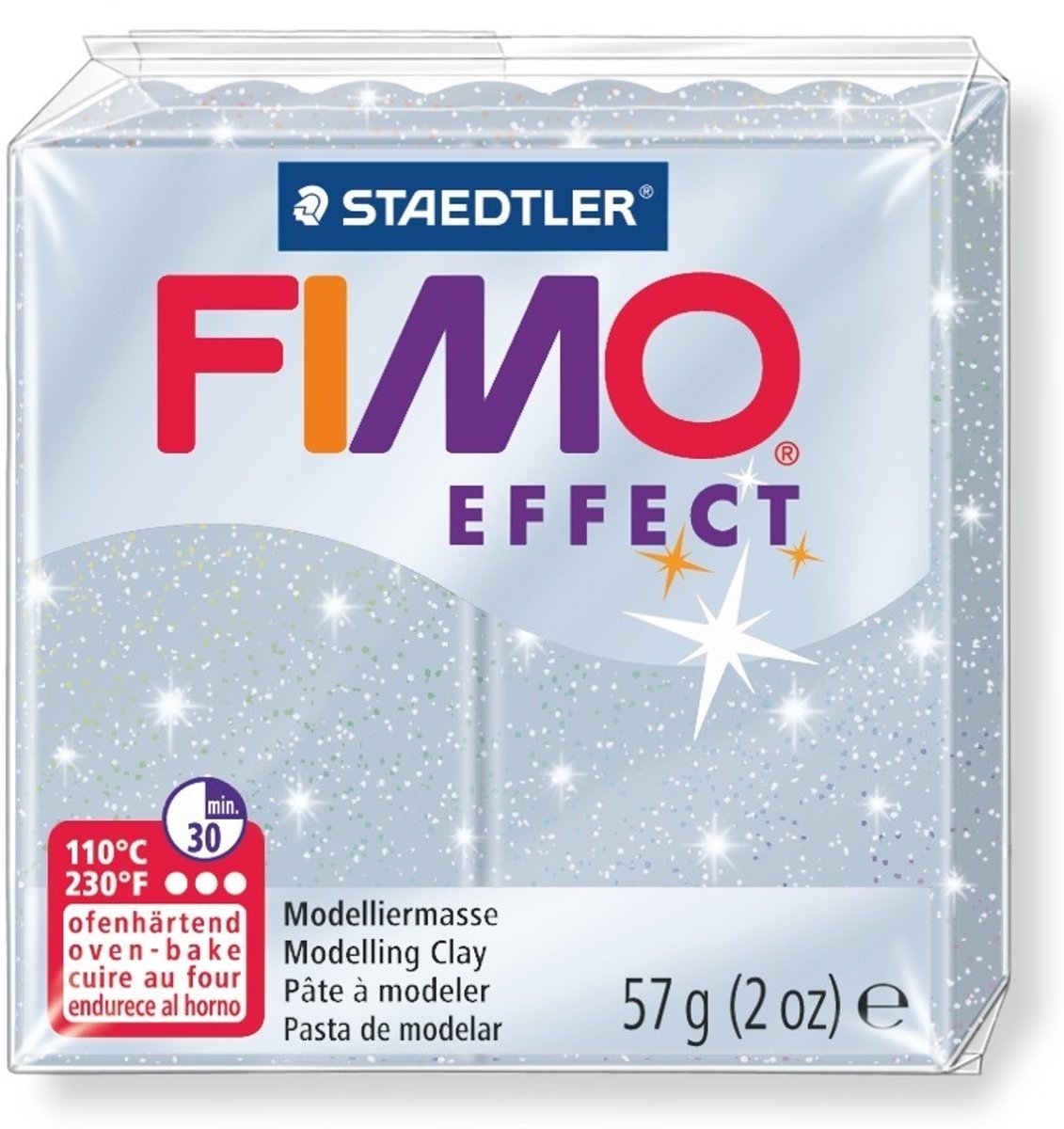 Staedtler FIMO 8020 Boetseerklei 57g Zilver 1stuk(s)