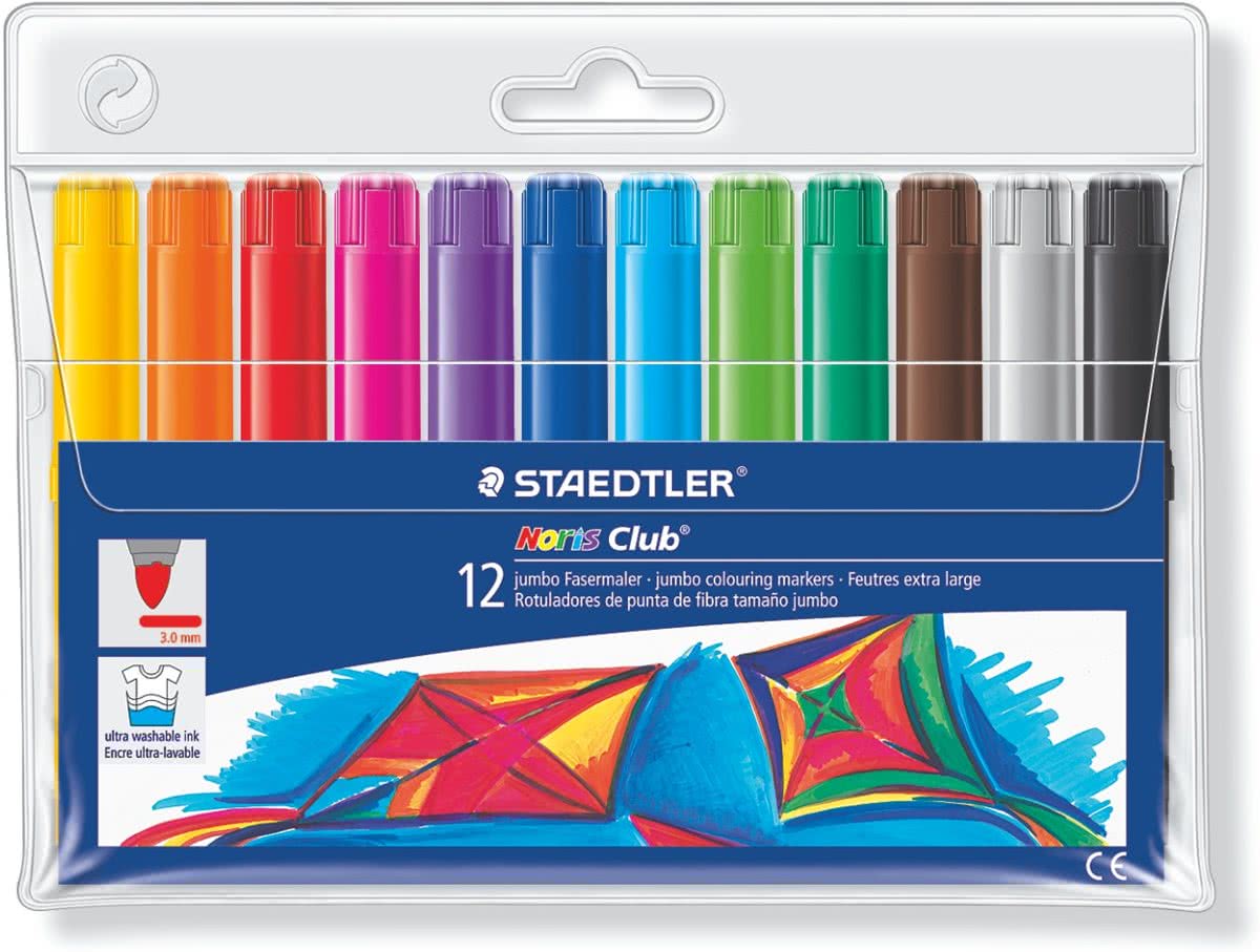 Staedtler Noris Club Jumbo Viltstiften