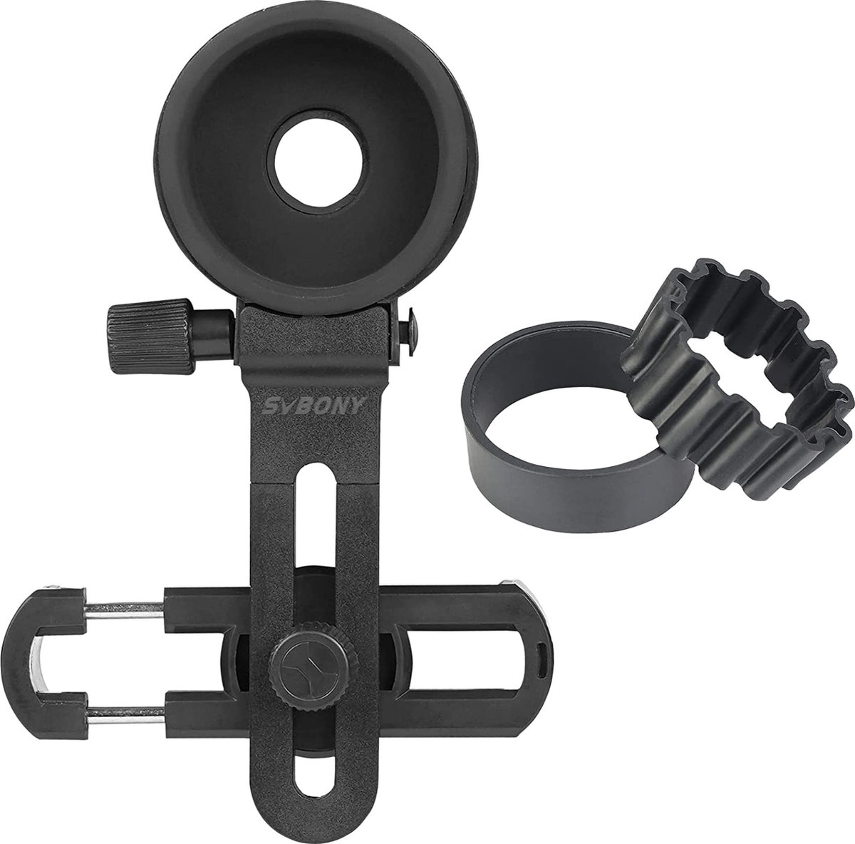 SVBony - SV218 - Universele Houder voor Mobiele Telefoonadapter - Installatie Stabiel - Geschikt voor Telescoop - Reikwijdte Spotten - Geschikt voor Verrekijkers - 2,4-4,1 inch - Smartphone - Telescoopaccessoires - Fotoadapters