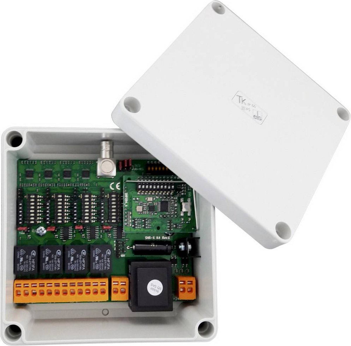 SVS Nachrichtentechnik SHR-12 K4 4-kanaals Ontvanger Bereik max. (in het vrije veld): 750 m