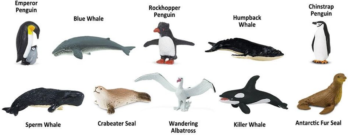 Antarctica Minifiguren 10 stuks