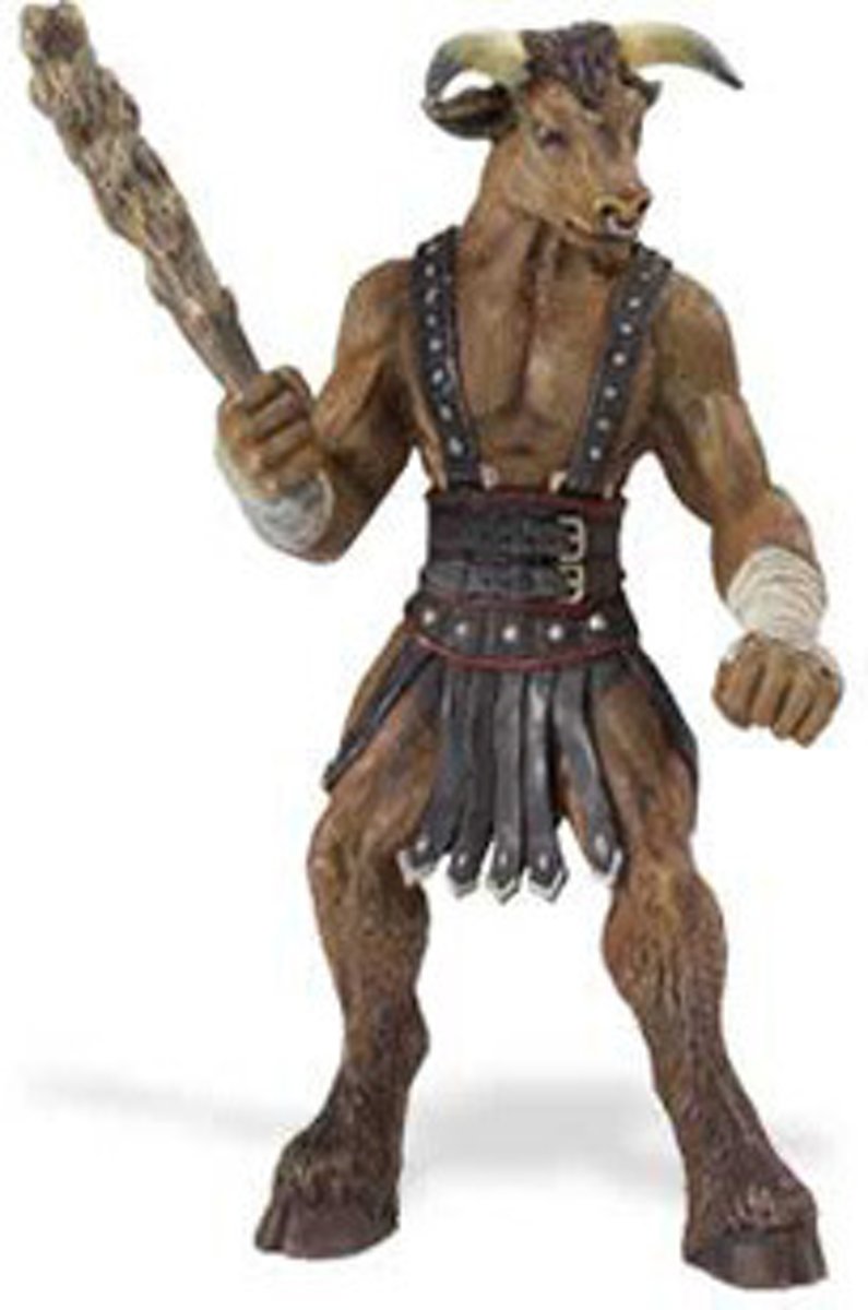 Minotaur mini figuur  11 cm groot