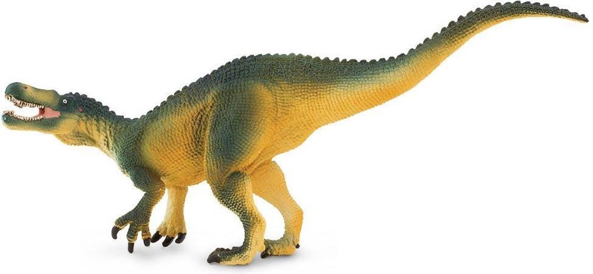 Safari Dinosaurus Suchomimus Junior 20 Cm Rubber Groen/geel