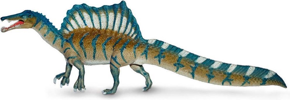Safari Speelfiguur Spinosaurus 23 X 8 X 5 Cm Blauw/groen