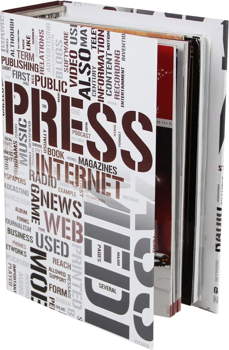 SAFE Tijdschriften A5 verzamelalbum met print - capaciteit voor 15 magazines