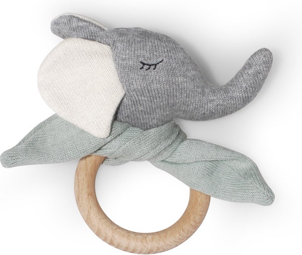 SAGA - Bijtring Olifant BALLDUR - MILKY GREEN