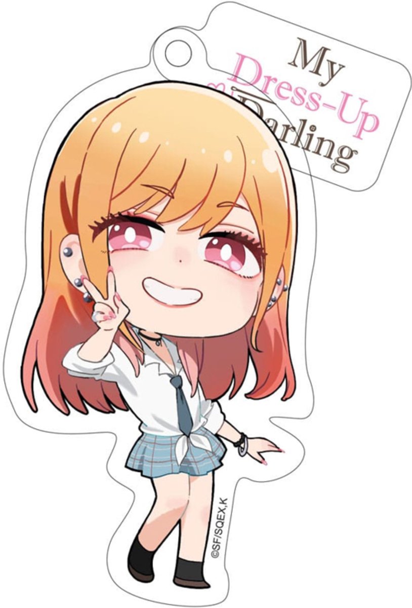 My Dress-Up Darling Acrylic Keychain Marin Chibi Style 8 cm