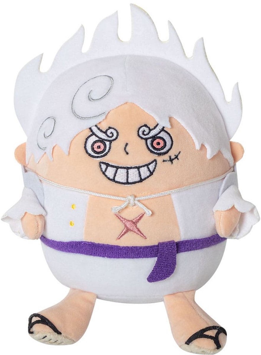 Sakami Merchandise One Piece Knuffel Figure Monkey D. Luffy Gear 5 SD Ver. 15 cm Knuffeles